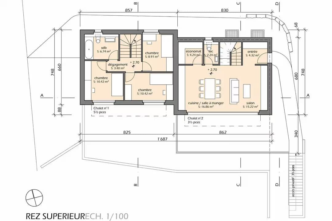 721 – Maison 5.5 pièces – 1490000CHF – 161.6m²