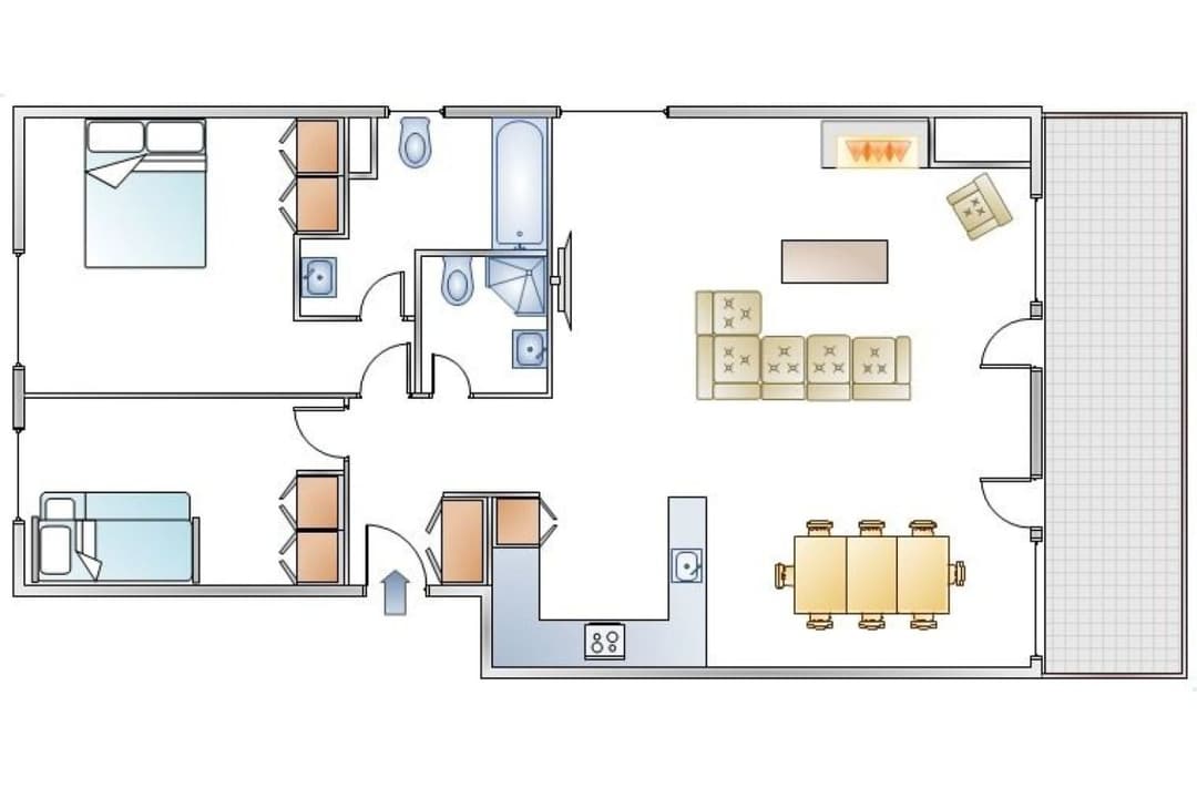 541 – Appartement 3 pièces – 90 m²