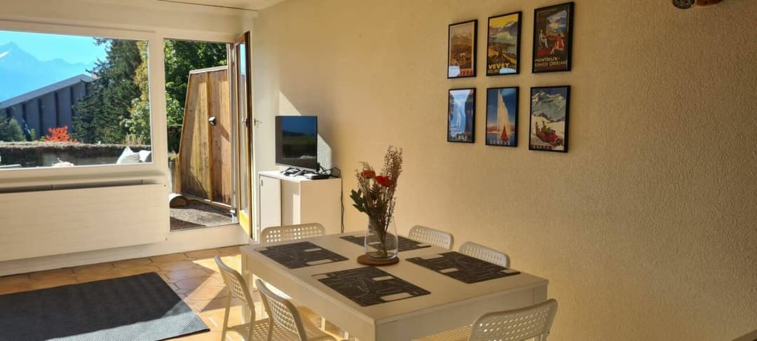 1607 – Appartement – 2pièces -1700 CHF – 47 m²