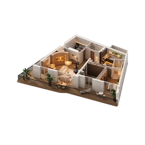 2213 – Appartement 4.5 pièces – 900000CHF – 162m²